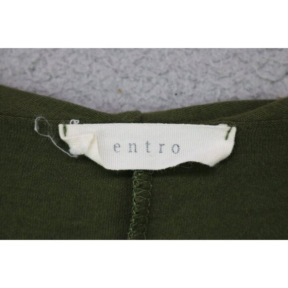 Entro Fringed Soft Dress-Size Small-3/4 Sleeves-Western-Boho - Picture 4 of 7